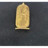 Egyptisk berlock Hieroglyfer Sterling silver 925 med handgjord 18 karats guldplätering